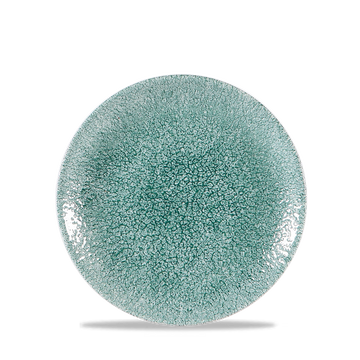 Raku Jade Green Coupe Plate 16.5cm